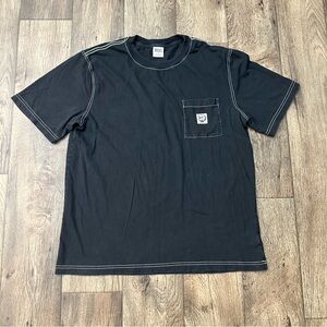 BDG urban outfitters Heavyweight Pocket T Shirt Bulldog Dog